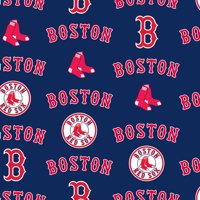 MLB Boston Red Sox Fleece Fabric