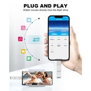 iDiskk MFi Certified USB 3.0 Flash Drive 931GB Photo Stick for iPhone/iPad/MacBook/Laptops/ PC