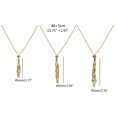 thumbnail image 5 of Osdhezcn Rock Crystal Original Stone Empty Net Bag Metal Slub Necklace Woven Pendant Adjusting Chain Net Bag Pendant Rope, 5 of 13