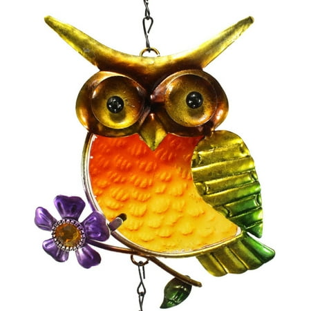 

Fuieoe Home Decor Gifts Clearance Owl Wind Chime Pendant Color Glass Decoration Home Craft Gift Wind Chime