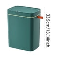 thumbnail image 4 of Papelera Automática Con Tapa Cubo Basura para Casera (verde 18L), 4 of 6