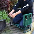 thumbnail image 3 of 2-IN-1 Garden Kneeler Folding Gardman Thicken Padded Seat Stool with Gardening Work Tool Bag, 3 of 11