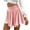 Pink, variant on IROINNID Women's Fashion Ins Wind Daisy Natural Skirt Pleated Skirt Mid Elastic Waist Mid Solid Color Skirt