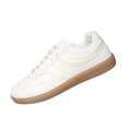 thumbnail image 3 of YOUYEDIAN Sneakers for Women Retro Versatile Round Toe Non Slip Flats Strap Design Sport Outdoor Walking Shoes, 3 of 5