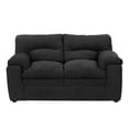 thumbnail image 1 of Sofá Love Seat TRINITY Cosmo 2 Plazas Negro para Sala, 1 of 8