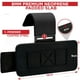 thumbnail image 2 of Ganchos para levantamiento de pesas y correas RDX con revestimiento de goma antideslizante, 2 of 9