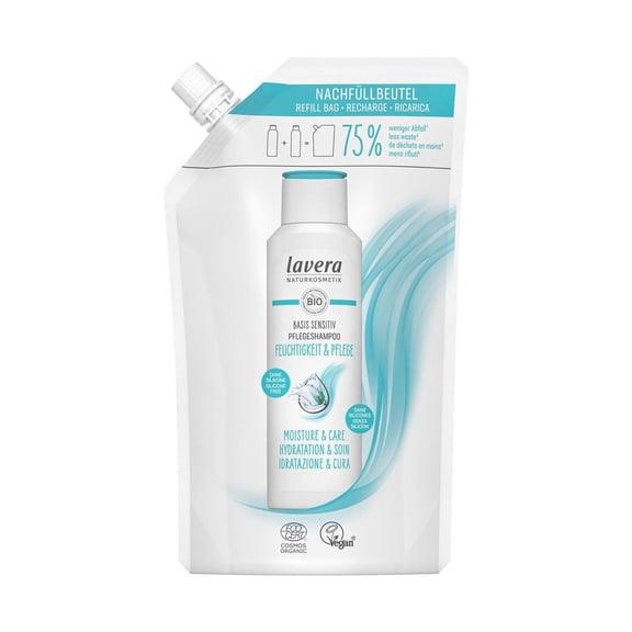 Lavera Organic Moisture & Care Shampoo Refill New 500ml