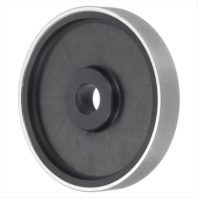 Muela de Diamante para Joyería Lapidaria de 6 Pulgadas, Ruedas de Diamante para Afilar con Orificio de 1 Pulgada para Piedra de Mármol y Gemas, Grano 320
