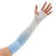 thumbnail image 5 of Mangas de compresión para brazo con protección solar y orificio para el pulgar, para hombres, mujeres y jóvenes, para ciclismo, conducción, correr y deportes al aire libre (azul cielo)., 5 of 7
