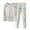 White#_3, variant on UAYOTSE Toddler Kids Junior Soft Bamboo Pajamas Tie Dye Long Winter Pjs 2pcs Set(White#_3,13-14 Years)