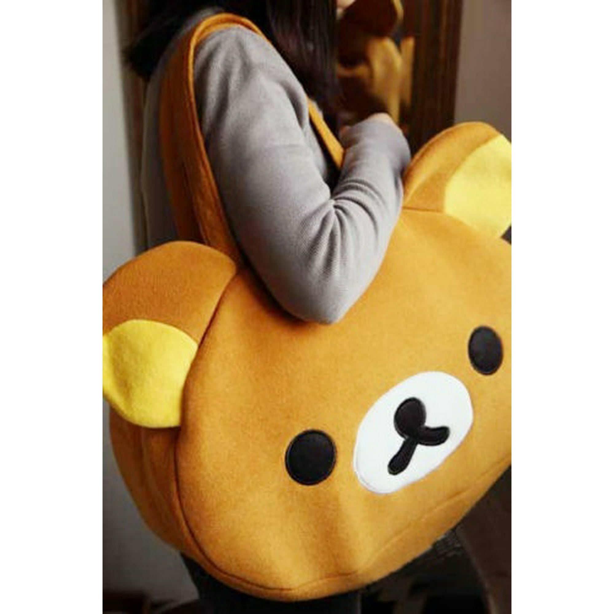 Anime San X Rilakkuma Cute Big Bag Handbag Shoulder Bag Plush Relax Brown Bear Walmart Canada