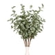 thumbnail image 5 of VGIA 6 piezas de plantas artificiales, tallos de eucalipto, aerosol de hojas de eucalipto en tallos verdes, plantas de plástico de seda, florales para decoración del hogar, fiesta, boda VGIA NA, 5 of 6