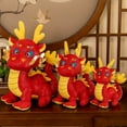 thumbnail image 7 of 2025 Lunar New Year Dragon Plush Toy, Chinese Zodiac Mascot Stuffed Animal With Realistic 3D Design, Ultra Soft Plush And Pp Cotton Material For Home Decoration And Gift Giving, 7 of 7