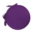 thumbnail image 4 of Cojín redondo para silla, puf portátil multifuncional para el suelo, cojín de yoga para asiento con Púrpura, 4 of 9