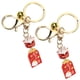 thumbnail image 3 of Japan Keychains Metal And Cloth Cat Style Key Chain Ornament For Bags Festival 2Pcs, 3 of 5