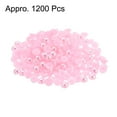 thumbnail image 3 of REGALWOVEN 5mm AB Flat Back Pearls Loose Half Round Resin Pearl Beads DIY Crafts Colorful Light Pink, 3 of 5