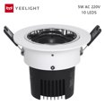 thumbnail image 1 of Yeelight Intellight LED Foco empotrable Mesh Edition AC220V 5W 300ml Foco de techo regulable Smartphone yeacher, 1 of 8