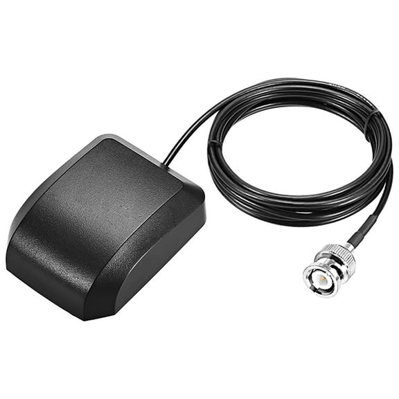 GPS Active Antenna BNC Male Plug 34dB Aerial Connector Cable with Magnetic Mount 2 Meter Wire L