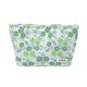 thumbnail image 1 of Bolsas de maquillaje con patrón de flores, 1 pieza, con cordón, para vacaciones y viajes de negocios, de poliéster, verde, 1 of 5