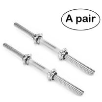 Dumbbell Bars 1 inch 2 Pack Dumbbell Bars 20/17.7/13.7 Inch Adjustable Dumbbell Bar Pair/Threaded Dumbbell Handles 1 inch For Gym Barbells Dumbbell Bars Strength Training