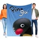 thumbnail image 1 of Pingu anti-pilling, suave, ligera, esponjosa y acogedora de lujo para hogar y cocina – Perfecta para niños y adultos,120X80cm, 1 of 6