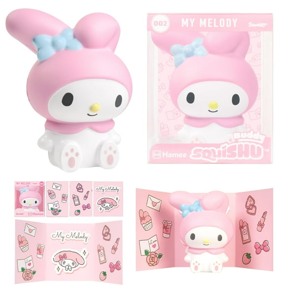 Juguete Squishy Hamee Buddy SquiSHU My Melody 14 cm
