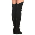 thumbnail image 2 of Shoe'N Tale Woman Suede Thigh High Over The Knee Boots, 2 of 3