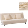 thumbnail image 1 of Housse de Canapé Sans Accoudoirs Housse Extensible pour Canapé Lit, 1 of 5