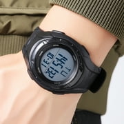 George Mens Digital Sport Wristwatch Plastic Strap