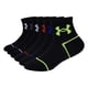 thumbnail image 1 of Pack múltiple de calcetines Under Armour Basic Essential Black 4/6 para niños, 1 of 4