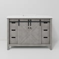 thumbnail image 5 of Lexora Home Marsyas 48" Quartz Top Single Vanity with Sink in Ash Gray, 5 of 9