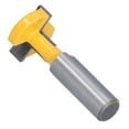 thumbnail image 4 of T Slotting Cutter Bit, 1/2in Shank Carbide High Hardness Grooving CNC T Track Router Bits  For Plywood For Solid Wood For MDF, 4 of 8