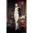 thumbnail image 2 of David, Jacques-Louis 16x24 White Modern Wood Framed Museum Art Print Titled - Napoleon In His Study, 2 of 4