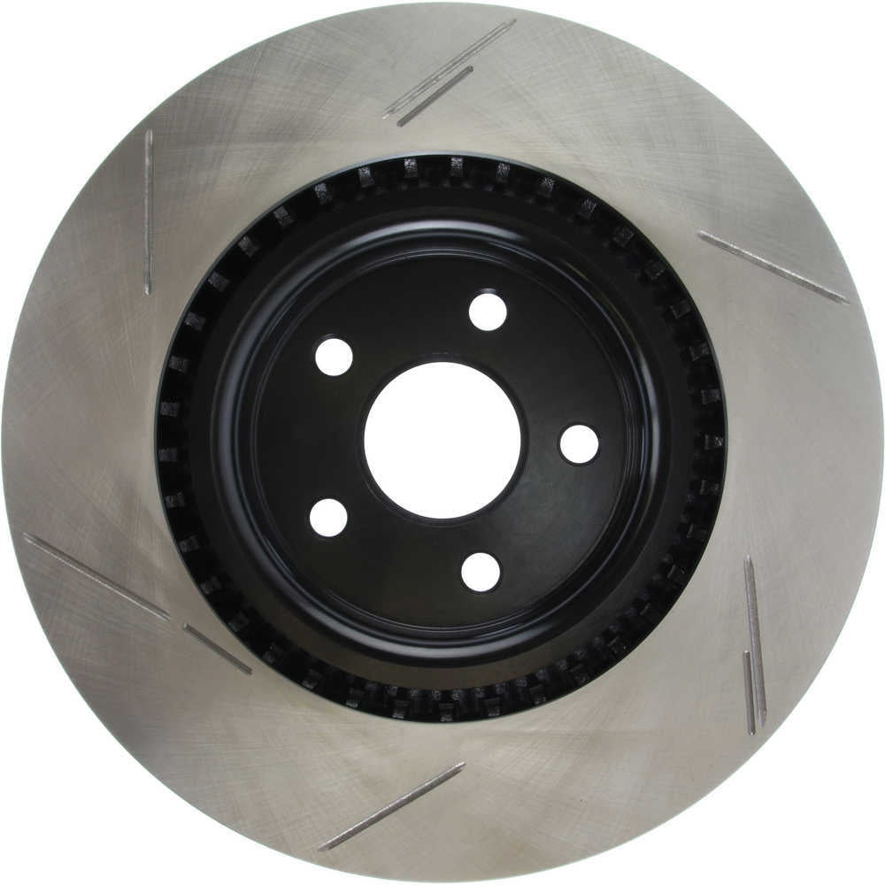 StopTech 12-18 Jeep Grand Cherokee SRT8 (380mm Front Disc) Front Left Slotted Sport Brake Rotor Fits select: 2017-2020 DODGE DURANGO, 2012-2018 JEEP GRAND CHEROKEE SRT-8