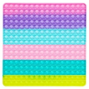 Puloru Push bubble toy square silicone Fidget board game pressure reducer