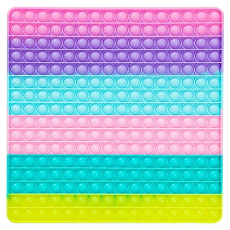 Puloru Push bubble toy square silicone Fidget board game pressure reducer