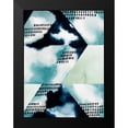 thumbnail image 2 of Popp, Grace 12x14 Black Modern Framed Museum Art Print Titled - Blue Billow I, 2 of 5