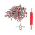 thumbnail image 2 of Tire Valve Stem Core Double Head Remover 4 Way Removal Repair Tool for Car Truck SUV Bicycle ATV, 2 of 5