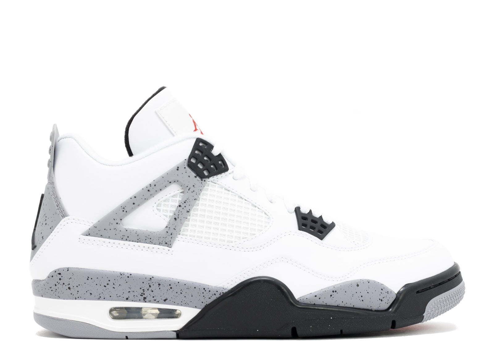 white and grey jordan 4