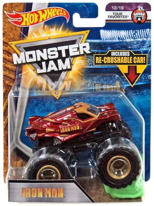 hot wheels monster jam iron man