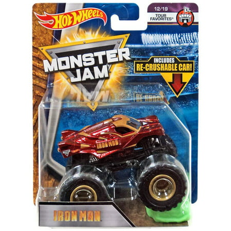 Hot Wheels Monster Jam Iron Man Die-Cast Car [Tour