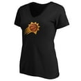 thumbnail image 2 of Women's Devin Booker Black Phoenix Suns Playmaker Name & Number T-Shirt, 2 of 3