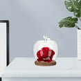 thumbnail image 4 of Glass Dustproof Cover With Wood Base Clay Crafts Display And Protective Dome, 4 of 6