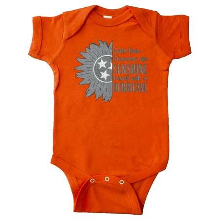 

Inktastic Girls From Tennessee Are Sunshine Mixed With A Hurricane Gift Baby Boy or Baby Girl Bodysuit