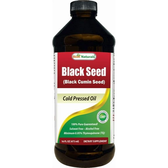 Best Naturals Black Seed Oil 16 OZ | Black Cumin Seed Oil from 100% Genuine Nigella Sativa