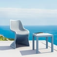 thumbnail image 3 of Compamia Bloom Dining Chair Silver Gray, Set of 2, 3 of 9