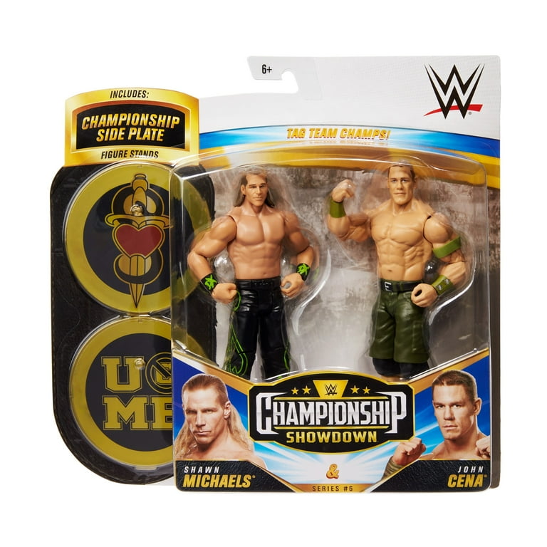 Walmart WWE Toys: John Cena & Shawn Michaels Championship