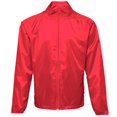 thumbnail image 1 of 2786 - Chaqueta ligera resistente al viento y la llovizna Modelo Plain Unisex hombre mujer (Rojo), 1 of 1