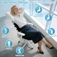 thumbnail image 4 of DONAMA Memory Foam Chair Seat & Lumbar Cushion for Tailbone, Hip Pain Relief - Ideal for Office, Car, Wheelchair, 4 of 11