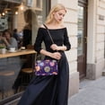 thumbnail image 5 of FORMRS Women Crossbody Purse with Chain Strap Vegan Leather Shoulder Handbag, Candy Cosmic Swirls, 5 of 7